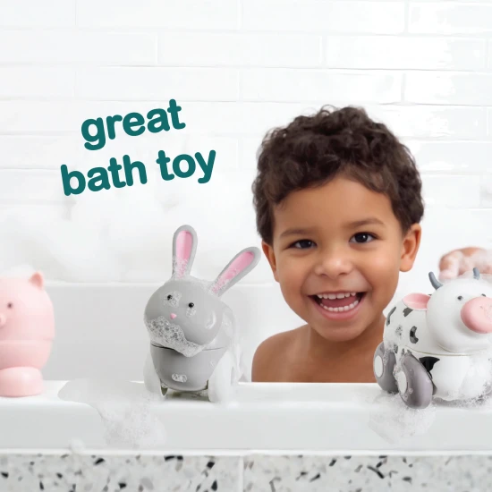 Magnetische Tiere Magicals Wheely Hase / Kuh