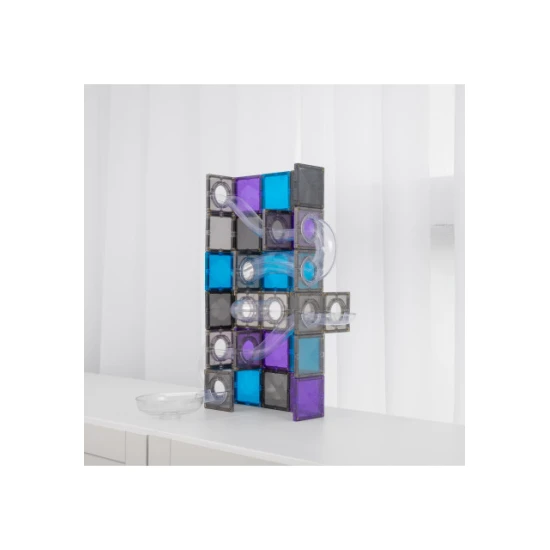 Connetix Magnetischer Bausatz Ball Run Galaxy Pack 61 Teile