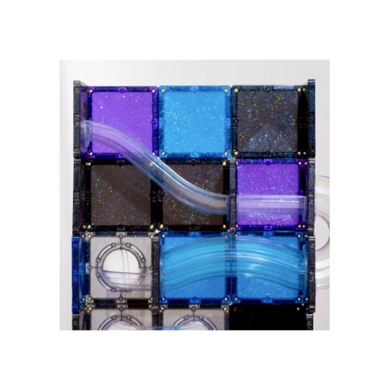 Connetix Magnetischer Bausatz Ball Run Galaxy Pack 61 Teile