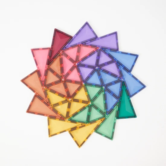 Magnetischer Konstruktionsbaukasten Pastel Creative Pack 104 Teile