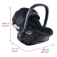 Corolle Cybex Black 2-in-1 Puppen-Autositz CO141880