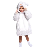 Cozy Noxxiez Kapuzen-Kuscheldecke Hase 3 - 6 Jahre