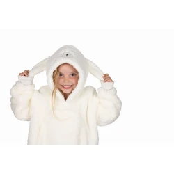 Cozy Noxxiez Kapuzen-Kuscheldecke Schaf 3 - 6 Jahre