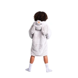 Cozy Noxxiez Kapuzen-Kuscheldecke Hase 7 - 12 Jahre