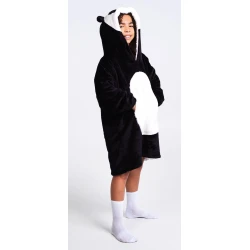 Cozy Noxxiez Kapuzen-Kuscheldecke Panda 7 - 12 Jahre