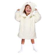 Cozy Noxxiez Kapuzen-Kuscheldecke Schaf 7 - 12 Jahre