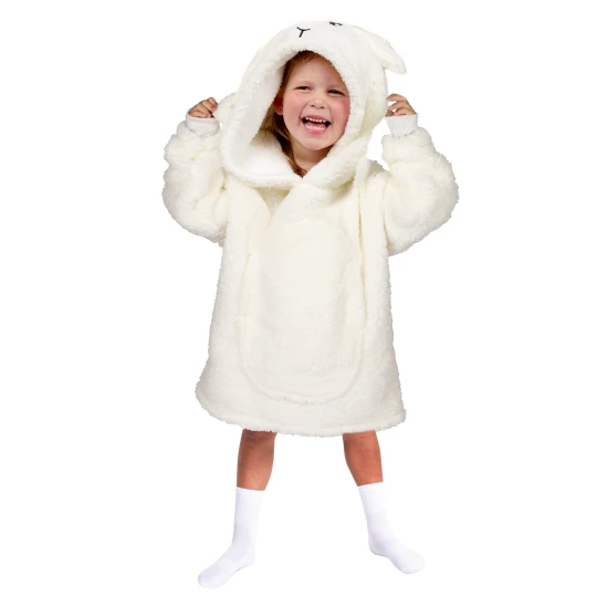 Cozy Noxxiez Kapuzen-Kuscheldecke Schaf 7 - 12 Jahre Cozy Noxxiez Kapuzen-Kuscheldecke Schaf 7 - 12 Jahre