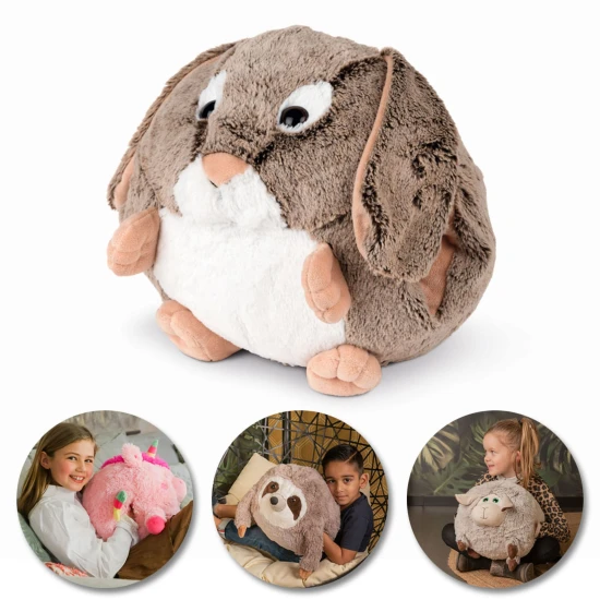 Cozy Noxxiez Wärmendes Plüschkissen 3 in 1 Hase