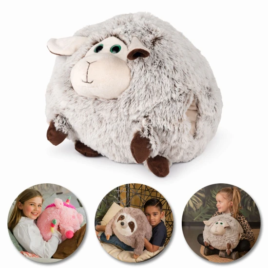 Cozy Noxxiez Wärmendes Plüschkissen 3 in 1 Schaf Cozy Noxxiez Wärmendes Plüschkissen 3 in 1 Schaf