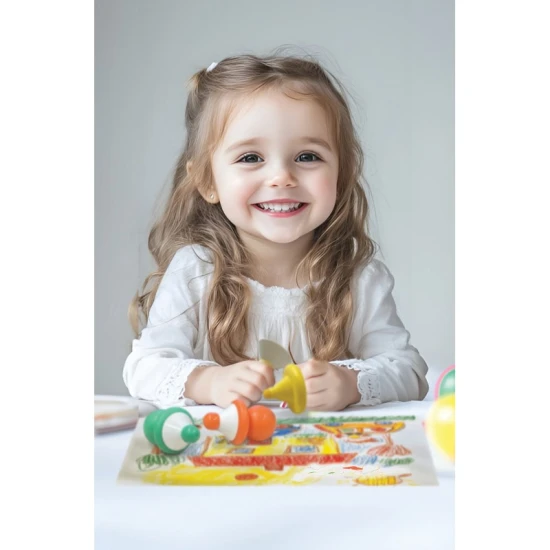 Ergonomische Marker für die Kleinsten 8 Stück von Crea Lign