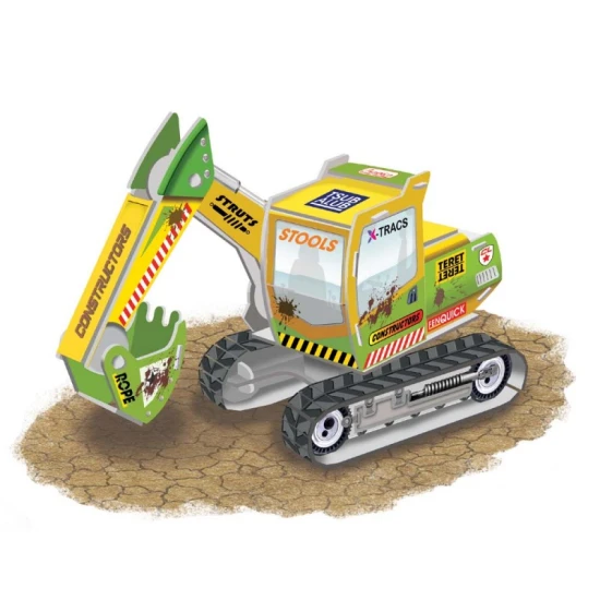 3D-Modelle Baumaschinen 6+