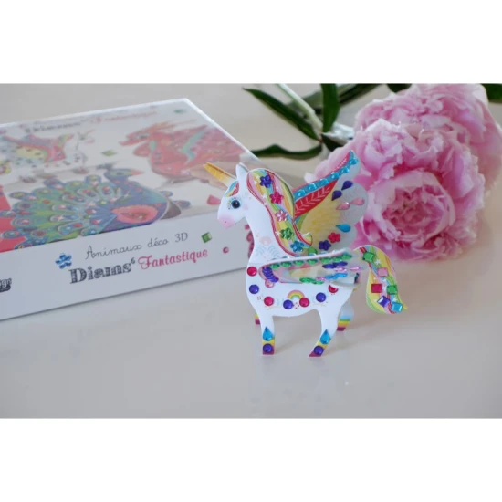 3D-Tiere Diamantmosaik Fantasy 5+