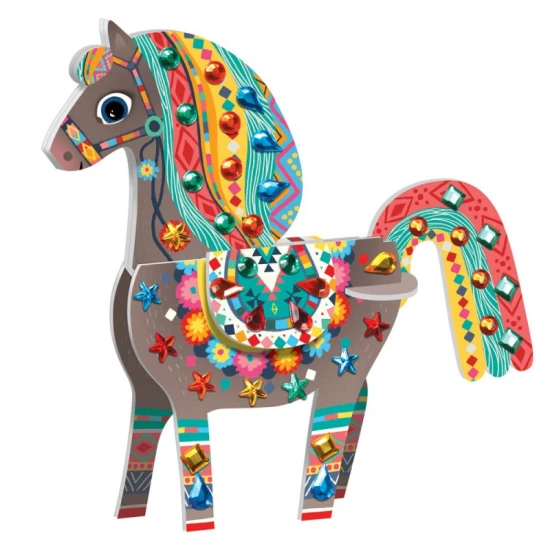 3D-Tiere Diamantmosaik Tiere in Peru 5+