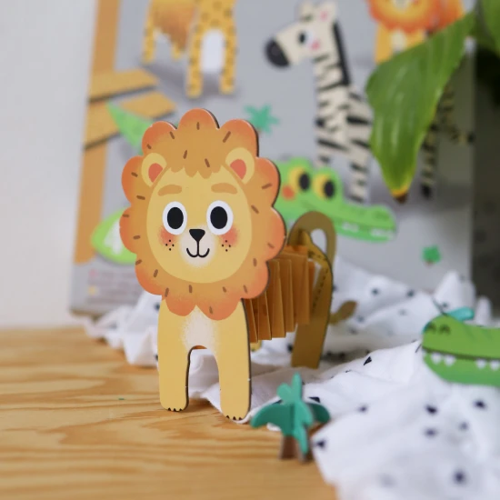 Papierherstellung Tiere in der Savanne