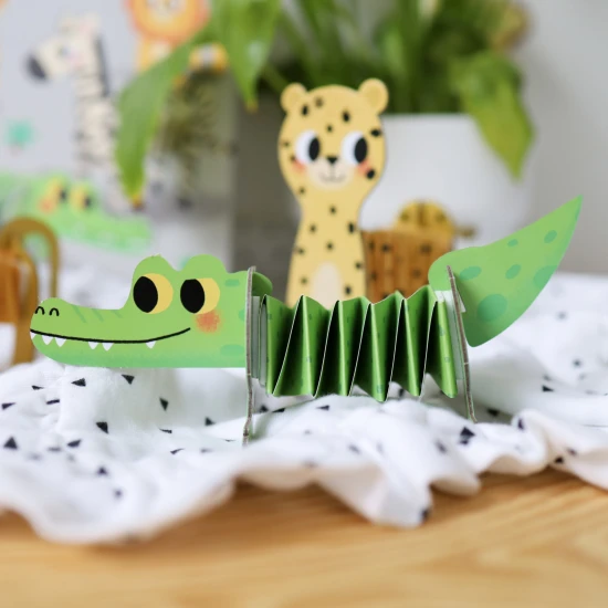 Papierherstellung Tiere in der Savanne