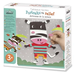 Schaumstoffbilder Tiere aus der Savanne 3+