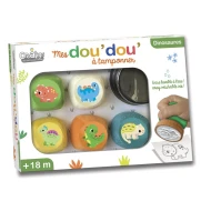 Plüschstempel für die Kleinsten Dinosaurier