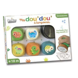 Plüschstempel für die Kleinsten Dinosaurier