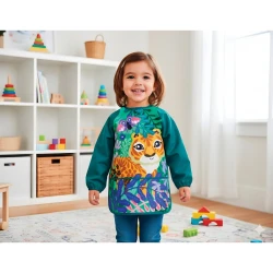 Schutz und wasserdichte Malschürze Tiger