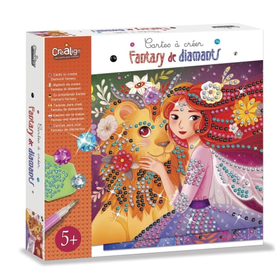 Diamantmosaik Fantasie 5+