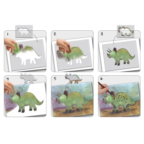 Dinosaurier-Zeichnungsvorlagen