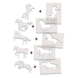 Pferde-Zeichnungsvorlagen