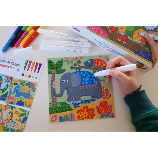 Erstellen mit magischen Markern Tiere 3+