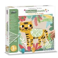 Painting with stamps and templates Jungle 3+