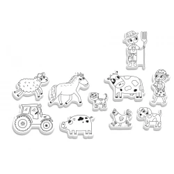 Schaumstoffstempel Mein Bauernhof