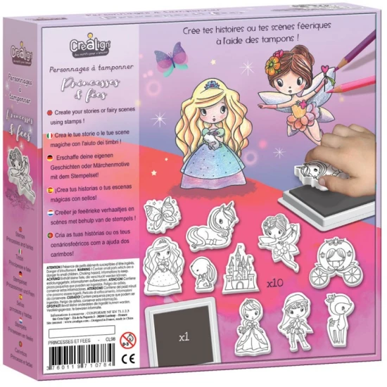 Schaumstoffstempel Prinzessinnen und Feen
