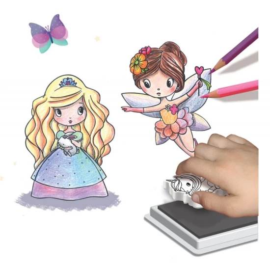 Schaumstoffstempel Prinzessinnen und Feen