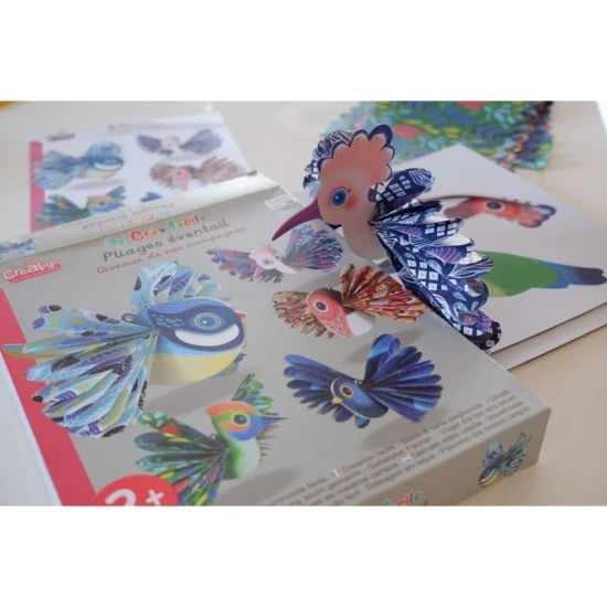 Herstellung von Papiervögeln