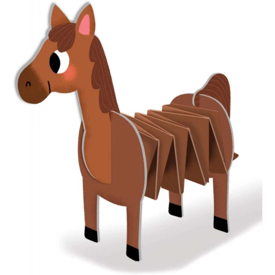 Basteln aus Papier: Tiere auf dem Bauernhof