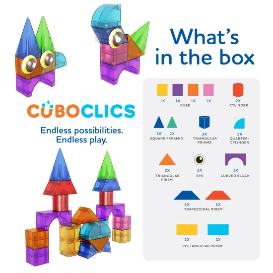 Magnetische Würfel Cubo Clics Creative Pack 22-tlg Magnetische Würfel Cubo Clics Creative Pack 22-tlg
