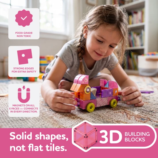Magnetische Würfel Cubo Clics Princess Set 62-tlg Magnetische Würfel Cubo Clics Princess Set 62-tlg