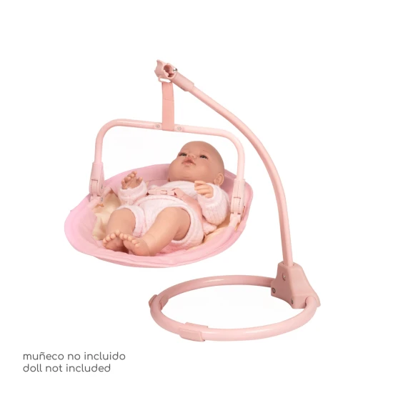 Multifunktionaler 3in1 Puppen-Fütterstuhl und Schaukel DeCuevas Honey 2026