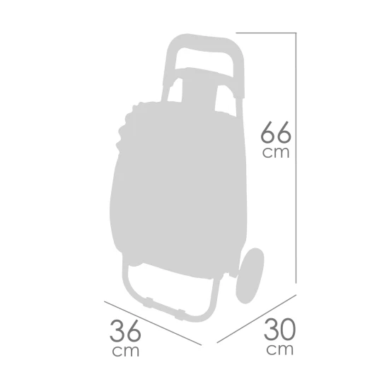 Klappbare Reisetasche mit Rollen DeCuevas Honey 2026