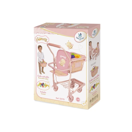 2in1 Einkaufswagen mit Obst DeCuevas Honey 2026