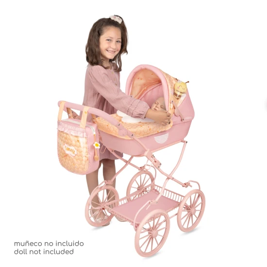 Klappbarer Puppenwagen mit Tasche DeCuevas Honey 2026 81 cm Klappbarer Puppenwagen mit Tasche DeCuevas Honey 2026 81 cm