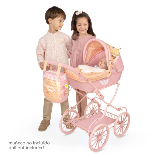 Klappbarer Puppenwagen mit Tasche DeCuevas Honey 2026 81 cm Klappbarer Puppenwagen mit Tasche DeCuevas Honey 2026 81 cm