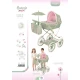 Klappbarer Puppenwagen mit Tasche und Zubehör DeCuevas Botanic 2026 81 cm Klappbarer Puppenwagen mit Tasche und Zubehör DeCuevas Botanic 2026 81 cm