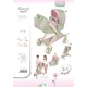 Klappbarer 3in1 Puppenwagen mit Tasche DeCuevas Botanic 2026 73 cm Klappbarer 3in1 Puppenwagen mit Tasche DeCuevas Botanic 2026 73 cm