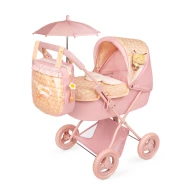 Klappbarer Puppenwagen mit Sonnenschirm und Tasche DeCuevas Honey 2026 60 cm