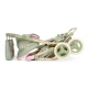 Zwillings-Puppenwagen mit Tasche DeCuevas Botanic 2026 72 cm Zwillings-Puppenwagen mit Tasche DeCuevas Botanic 2026 72 cm