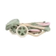 Zwillings-Puppenwagen mit Tasche DeCuevas Botanic 2026 91 cm Zwillings-Puppenwagen mit Tasche DeCuevas Botanic 2026 91 cm