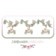 Zwillings-Puppenwagen mit Tasche DeCuevas Botanic 2026 91 cm Zwillings-Puppenwagen mit Tasche DeCuevas Botanic 2026 91 cm