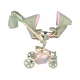 Zwillings-Puppenwagen mit Tasche DeCuevas Botanic 2026 91 cm Zwillings-Puppenwagen mit Tasche DeCuevas Botanic 2026 91 cm