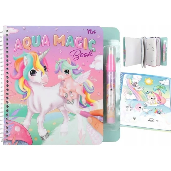 Wasser-Malbuch Unicorn Magic Book
