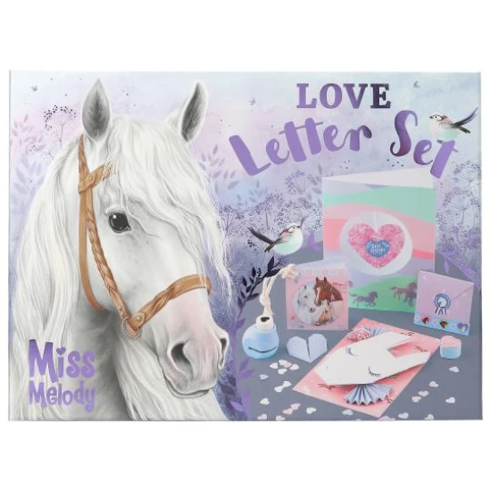 Miss Melody Love Letter Set Briefpapier-Box Miss Melody Love Letter Set Briefpapier-Box - Depesche DP-12969