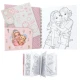 Malbuch TOPModel Team Teddy mit 40 Seiten Model-Motiven Teddybären und Stickerbogen Depesche